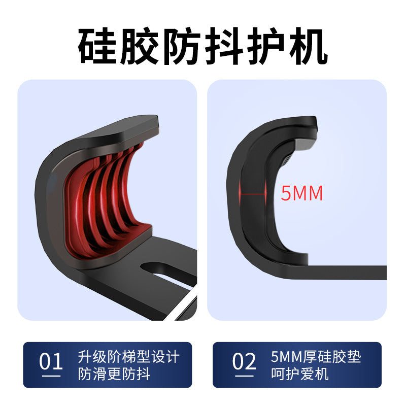 New aluminum alloy car air vent mount, 360° rotating, silent gravity car phone holder, minimalist and stylish