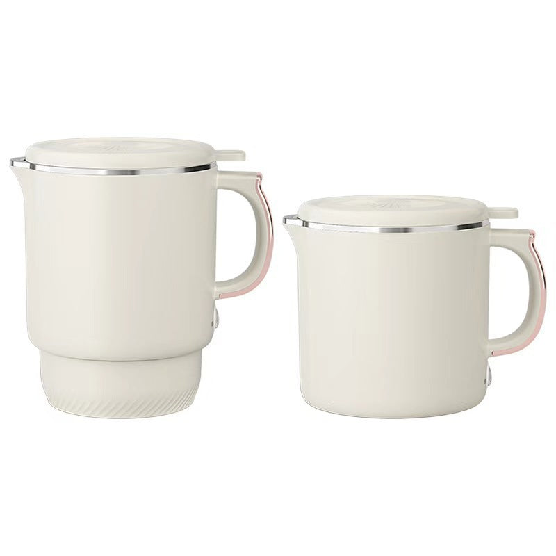 Mini foldable silicone electric kettle - portable travel kettle - retractable electric water boiler - us plug (cross-border)