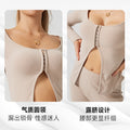 Best selling crop top yoga clothes long sleevessexycut out tight stretch topsfall and winter women's slimming look fitness clothes outwear