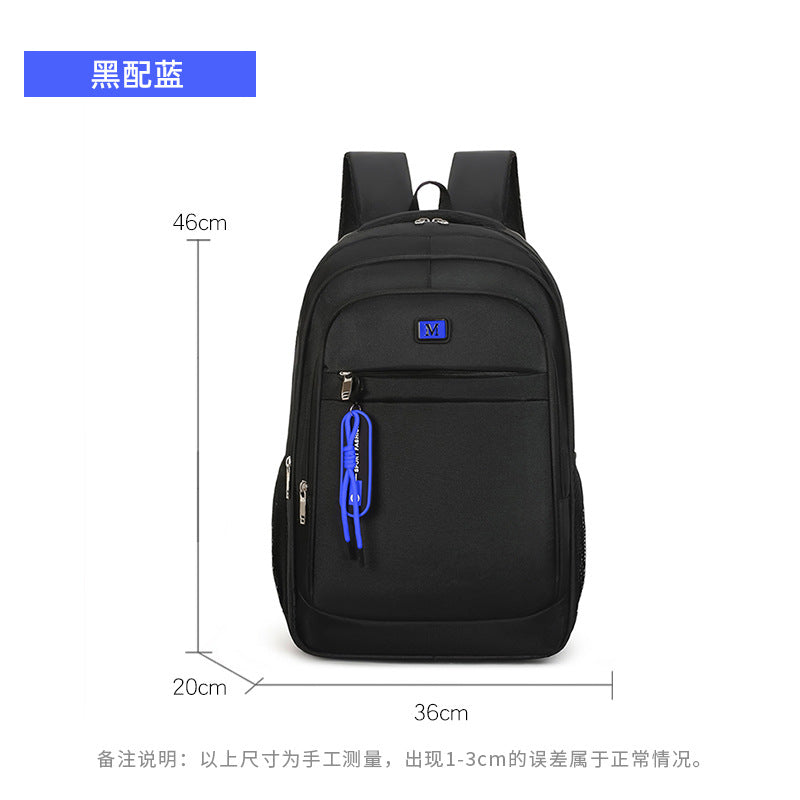New backpack men's high-end travel bag large-capacity travel backpack school bag male college students high value