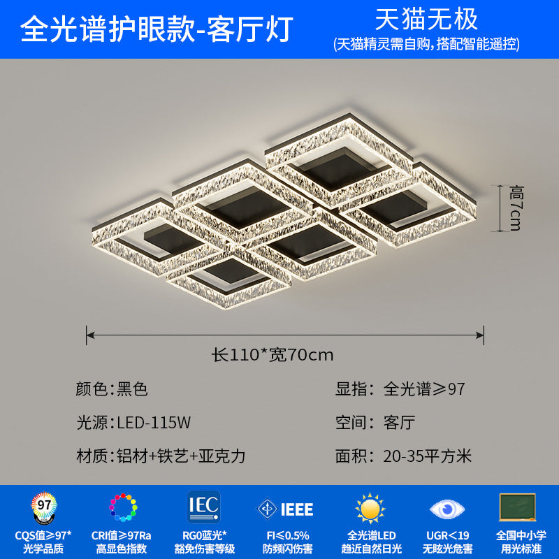 [Strict Selection] Advanced Italian Minimalist Nordic Wind 2025 Light Luxury Hall Main Light Ceiling Light Whole House Lighting