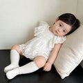 Newborn baby summer clothes - lightweight & stylish: baby girl romper dress, new summer lace princess bodysuit dress