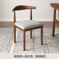 [walnut color] gray cotton and linen