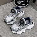 spring/summer new trendy brand rotating buckle boys' breathable single mesh sports shoes girls' chunky sneakers running shoes