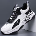Men's shoes 2025 new spring collection: anti-slip, height-increasing, soft-soled casual running sneakers for teenagers and middle school boys - trendy footwear
