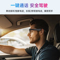Hyundai g28 smart wireless bluetooth glasses - listen to music, make calls, interchangeable lenses, wireless headphones, sunglasses