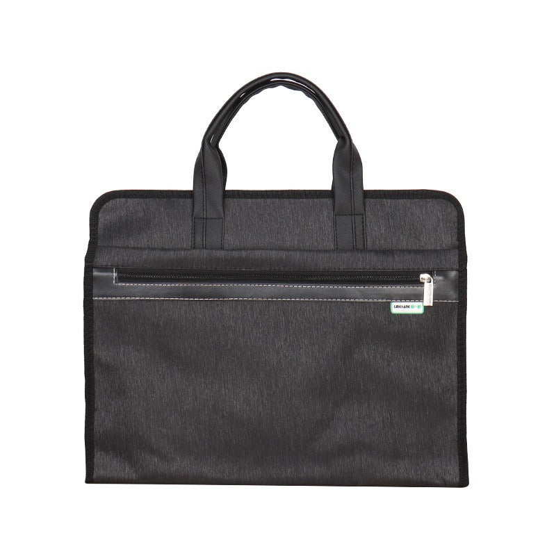 Oxford cloth handheld document bag a4 briefcase pilot handheld briefcase thickened waterproof conference bag information bag