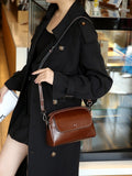 2024 new women's genuine leather handbag - vintage style phone bag, shoulder bag, crossbody bag, mini bag - factory direct