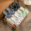 【dropshipping available】women's flip-flops - foldable, wearable outdoors, perfect for home, travel, bathroom, portable, beach, non-slip sandals
