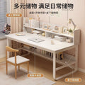 Desk and bookshelf all-in-onefor home bedroom student study writing desk office desk computer desk desktop writing desk table