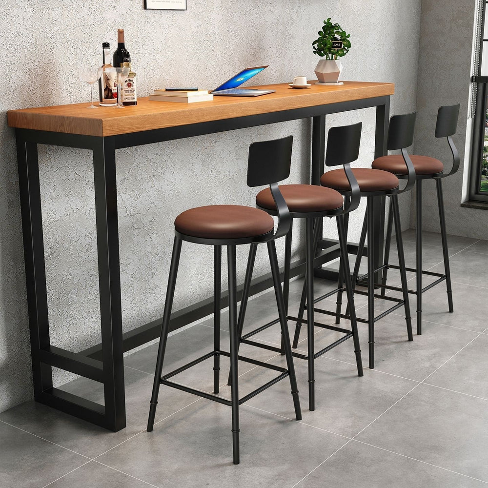Accessible luxury bar chair for home modern casual bar chair high stool kitchen island chair bar stool front desk bar chair