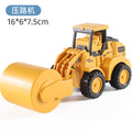 Toy car children's engineering vehicle press excavator inertia pull back car puzzle bulldozer press suit 1-6 years old
