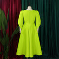 Q112   new arrival: elegant and chic fashionable evening gown, full skirt, african dress