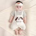 Baby onesie, breathable cartoon romper, infant summer lightweight clothing, short-sleeved outerwear, crawling suit, cartoon crawling suit