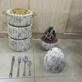 1.5l-2l-2.5l white pattern + 24pcs knife, fork and spoon