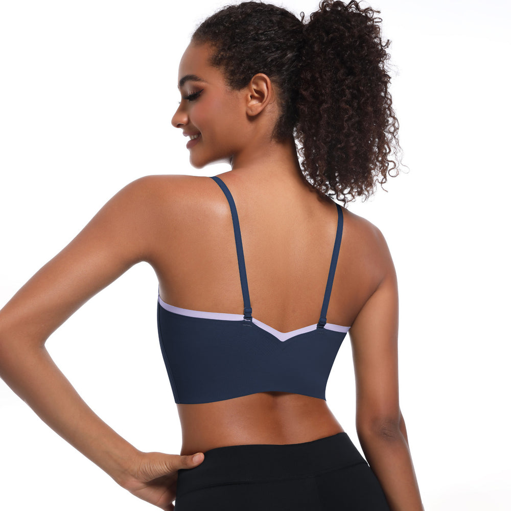Clearance nude sensation camisole bra - seamless, quick-dry, breathable, shockproof sports bra for yoga, running, and fitness