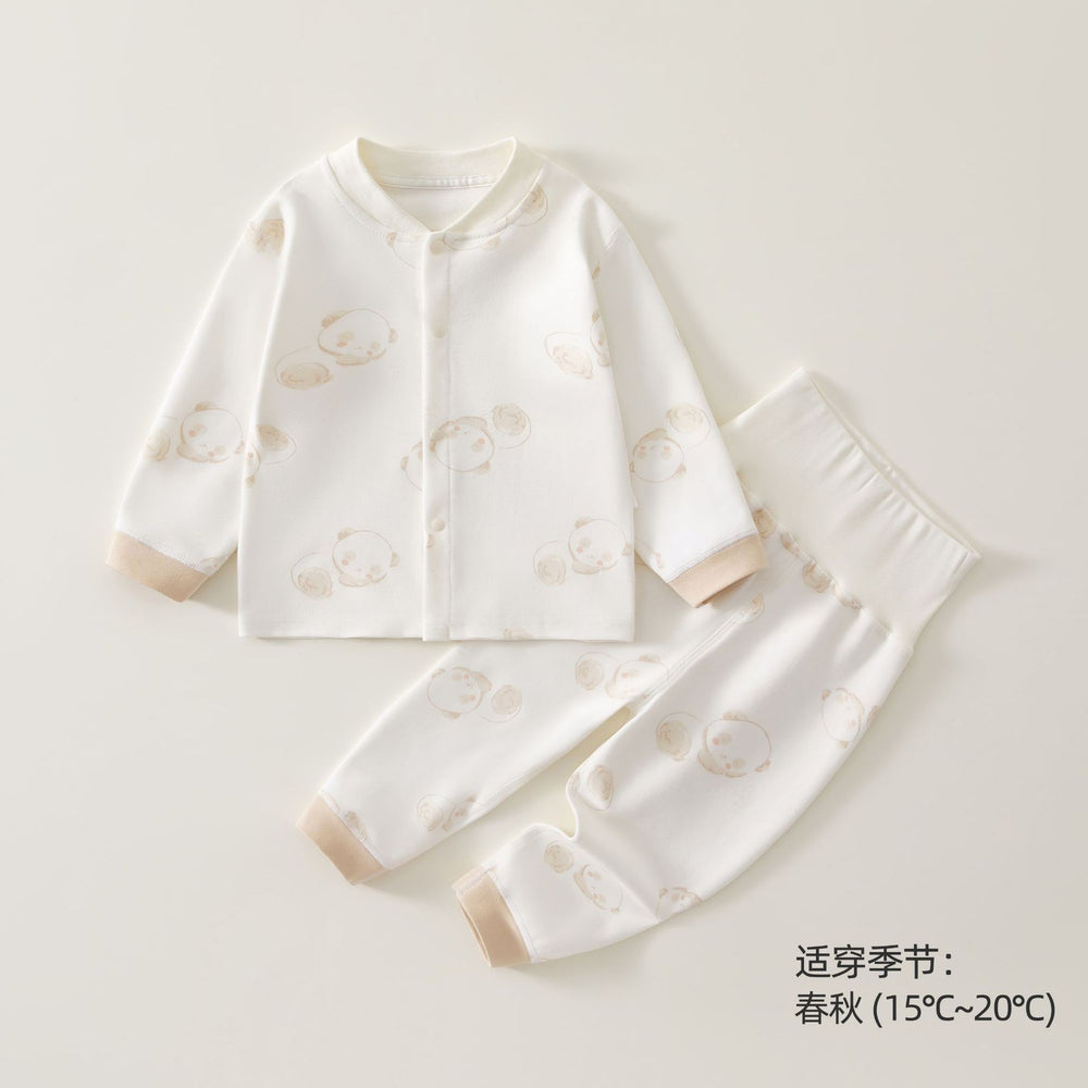 Babibele baby thermal underwear set - autumn/winter kids' pure cotton warm separates - baby underwear set