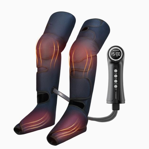 Leg air compression massager - cross-border air pressure automatic airbag massager for extended thigh and calf massage and shaping