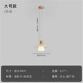 Japanese style restaurant chandelier casual modern dining table bar lamp log style bedroom study lamp scandinavian flying saucer small