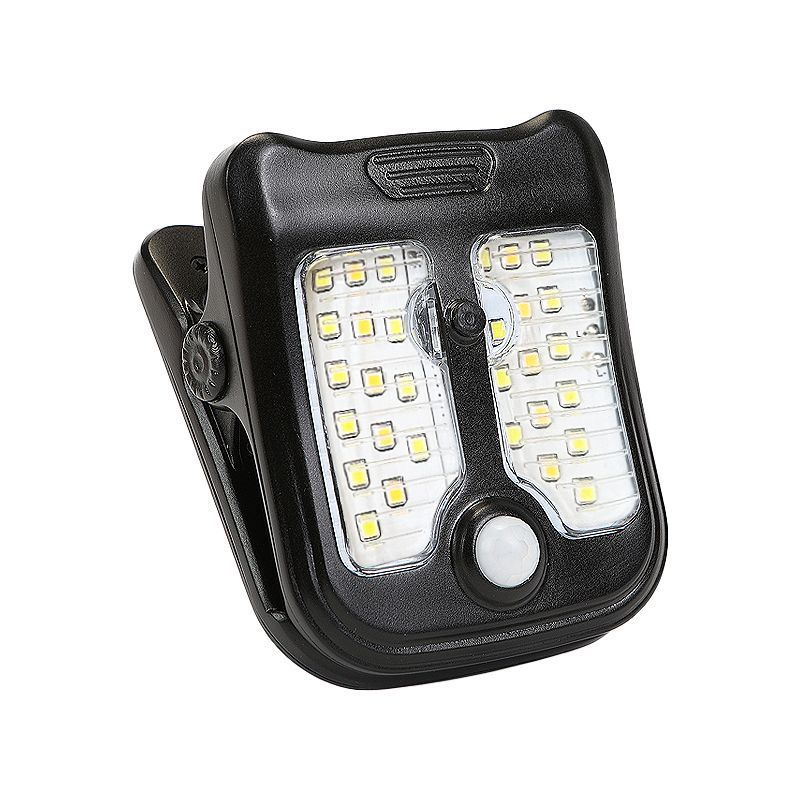 Solar powered mosquito killer lamp - outdoor patio garden waterproof new clip-on wall light with human body sensor