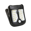 Solar powered mosquito killer lamp - outdoor patio garden waterproof new clip-on wall light with human body sensor