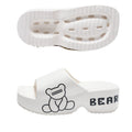 6.5cm thick soleeva shit-feeling sandals for women 2025summer home indoor and outdoor wear seaside beach fashion