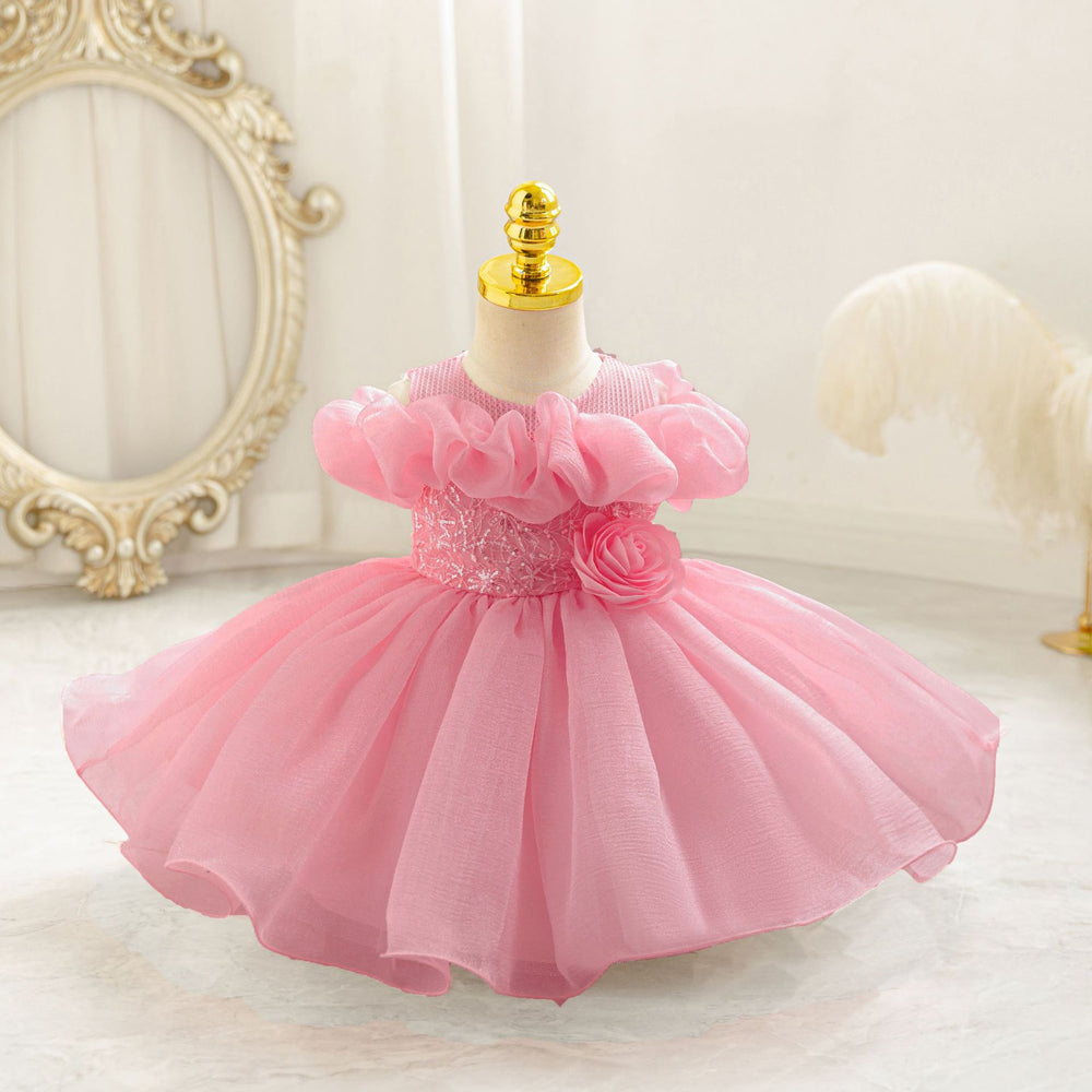 New in stock: tutu cake dress - floral princess gown for baby girls, perfect for birthdays!