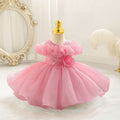 New in stock: tutu cake dress - floral princess gown for baby girls, perfect for birthdays!