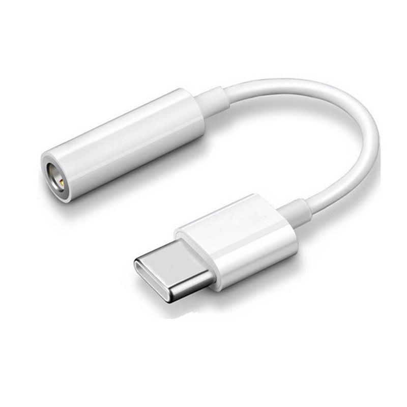 3.  5mm to type-c headphone adapter - compatible with apple, huawei, and xiaomi - wired audio cable with inline controls for music streaming