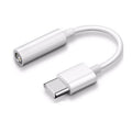 3.  5mm to type-c headphone adapter - compatible with apple, huawei, and xiaomi - wired audio cable with inline controls for music streaming