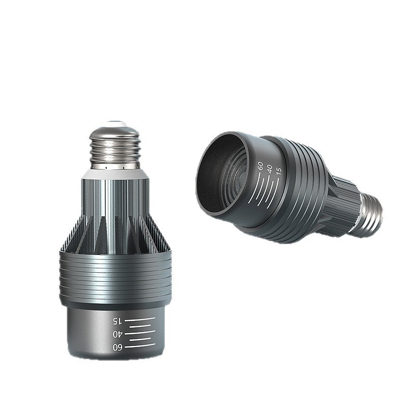 Adjustable focus e27 screw-in spotlight - ideal for shops, commercial spaces, restaurants, and dining areas. perfect for focusing light on dishes, tea tables, and more. p20 bulb