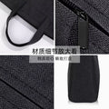 Oukeqi large capacity business briefcase office conference document bag portable business trip laptop bag print logo