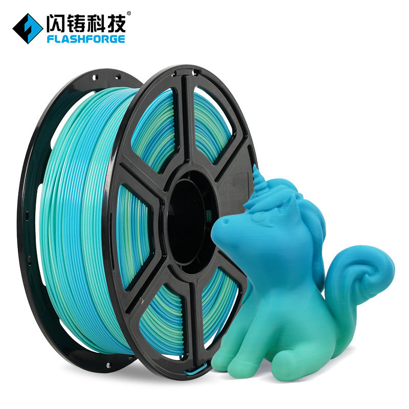 Flash casting PLA environmentally friendly degradable wire diameter stable multi-color optional bubble-free 1kg 3D printing consumables