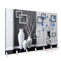 Cream style screen partition simple modern living room entrance folding mobile blocking bedroom simple folding screen