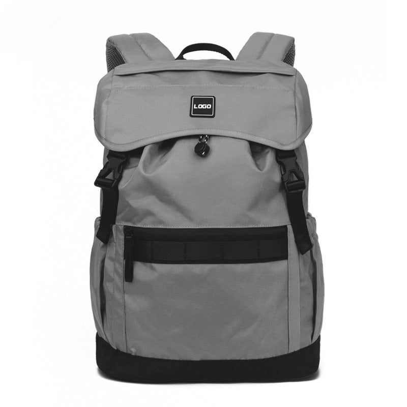 Backpack Wholesale Customized Men's Fashion Student School Bag Leisure Computer Bag Large Capacity Ultra Light Travel Outdoor Backpack