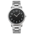 Factory direct women's stainless steel band men's watch women's watch quartz watch men's couple watches gift set business watches