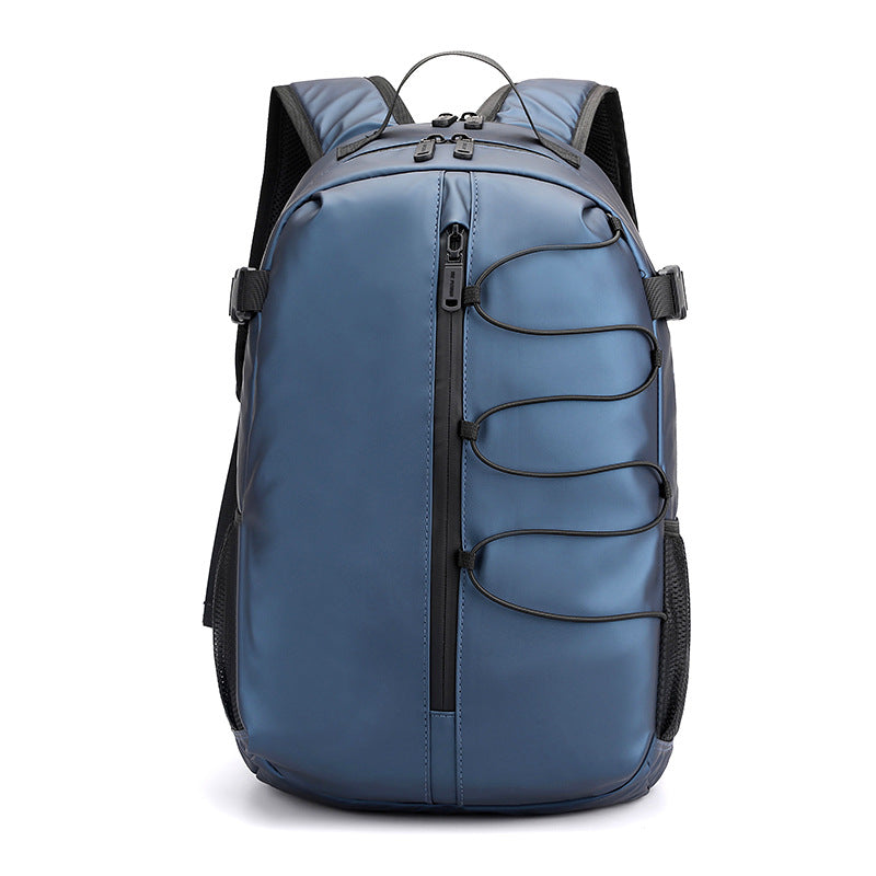 New Men's Large Capacity Backpack Stylish Simple Business Computer Bag Casual College Student Travel School Bag
