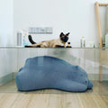 Modern designer ins trendy living room decor: creative, unique, and adorable sleeping bear sofa pillow