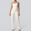 High-waisted, butt-lifting, cloud-soft, quick-drying yoga set featuring a sexy camisole and racerback design. perfect for outdoor activities, casual wear, running, and fitness