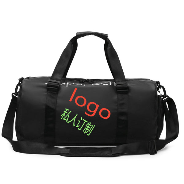 Wholesale short-distance shoe position portable travel bag dry and wet separation large-capacity shoulder bag sports fitness bag custom LOGO