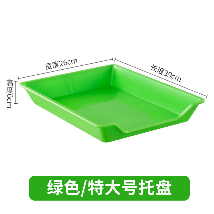 Plastic tableware colorful plastic plate malatang buffet selection plate barbecue plate skewers fragrant preparation plate tray