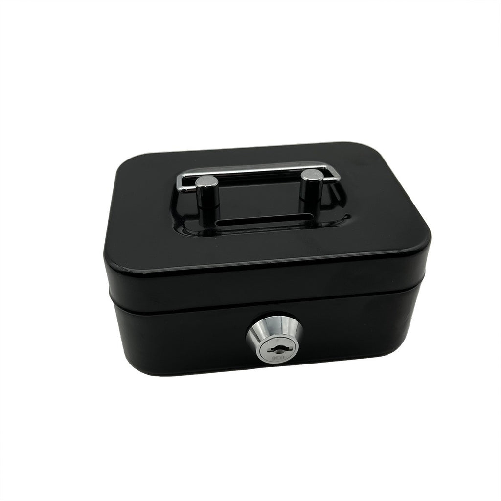 New  creative portable piggy bank storage box small with key storage box change box with lock piggy bank