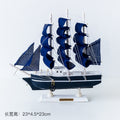 Smooth sailing sailboat model ornaments home decoration living room tv wine cabinet crafts graduate birthday gift