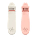 Snow belle cat claw eyelash curler - portable, long-lasting, wide-angle lash curler for women's partial makeup application