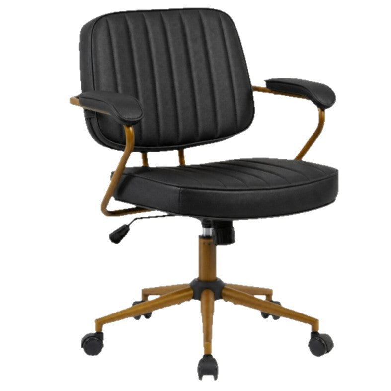 Computer chair study bedroom backrest casual chair with armrests adjustable office chair for home makeup study live broadcast swivel chair