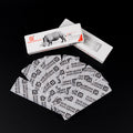 Xirui stainless steel large 77 blade white box sharp razor blade hairdressing shop special manufacturer wholesale razor blade
