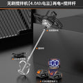 Industrial mixer for putty powder, paint, coatings, electric concrete grouting machine, high-power commercial cement mixer