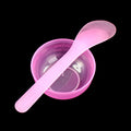 Beauty mask tool set #1: mask bowl + mixing spoon & spatula, makeup bowl, beauty supplies, spa mask mixing bowl set