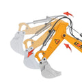 12-channel remote control excavator 2.4g remote control artificial alloy spray excavator kids engineering vehicle toy