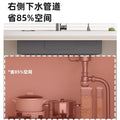 New arrival slag sink large single slot thickenedsus304 stainless steel for home kitchen sink wash basin hand wash dish sink